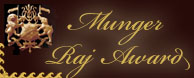 raja mungir awards